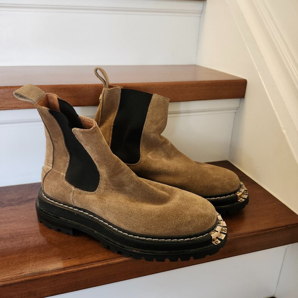 Sandro Noah women's suede boots in size 40